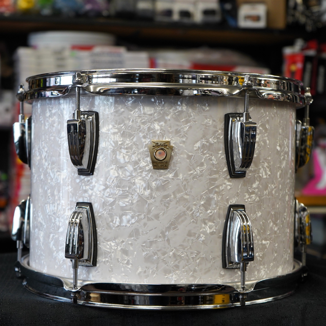 Ludwig USA Classic Maple Series 13" Tom - White Marine Pearl | 9x13"