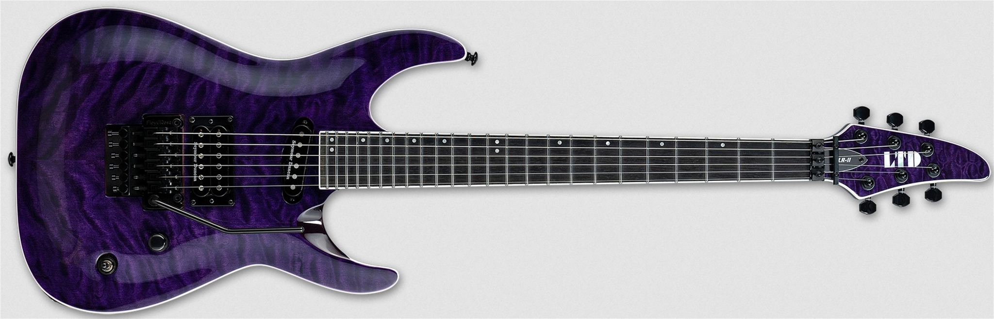 LTD SiIGNATURE SERIES  Andy LaRocque ALR-II See Thru Purple 6-String Electric Guitar 2025