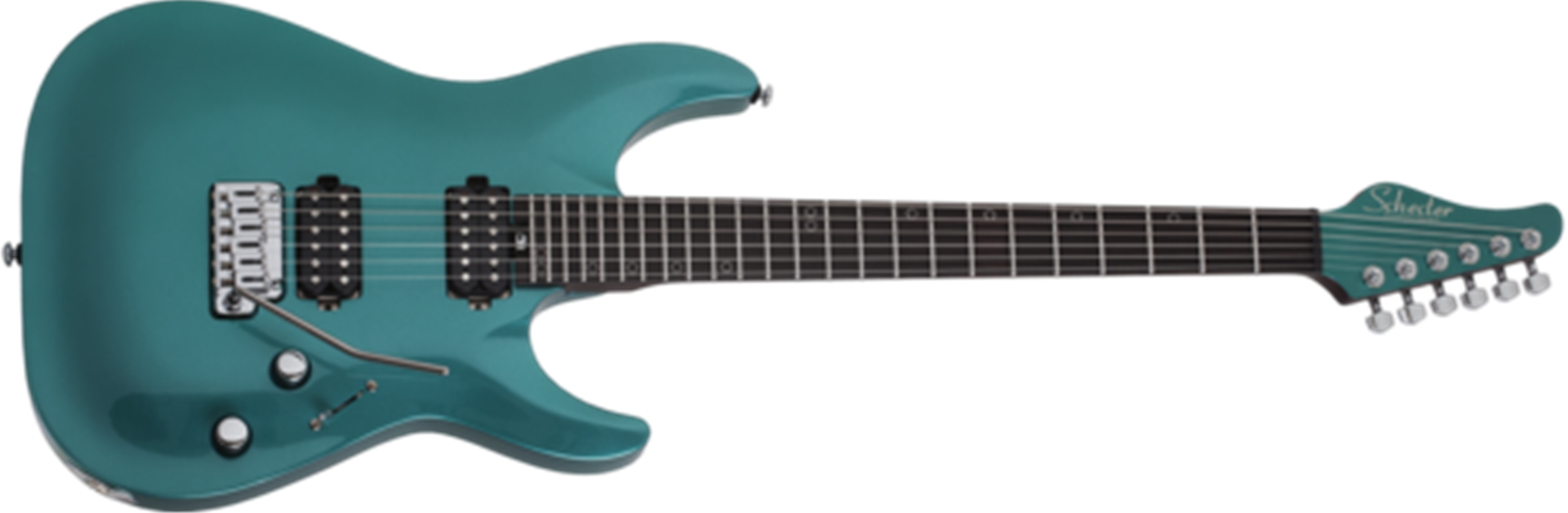 Schecter DIAMOND SERIES Aaron Marshall AM-6 Arctic Jade  6-String Electric Guitar 2023