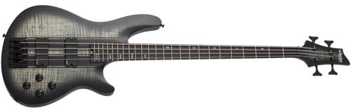 Schecter DIAMOND SERIES C-4 GT Satin Charcoal Burst 4-String Electric
