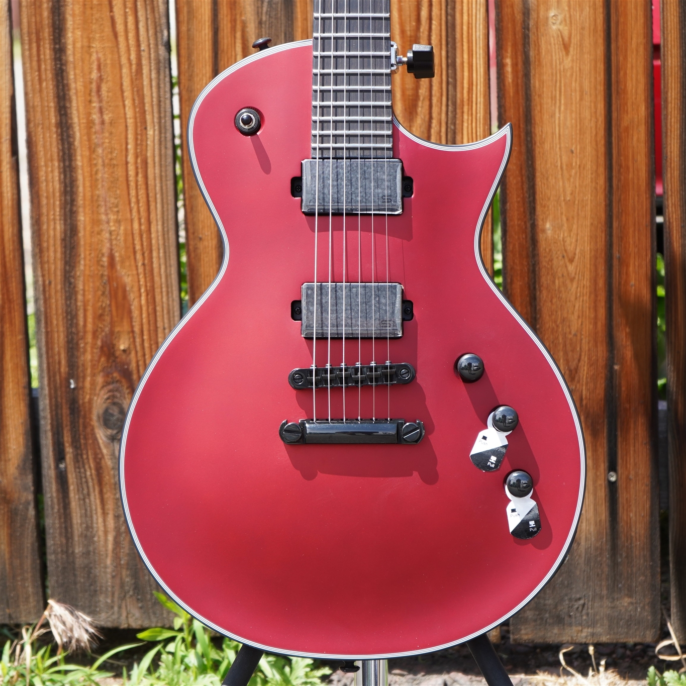 ESP EC-1000 Candy Apple Red Satin 6-String Electric Guitar 2026