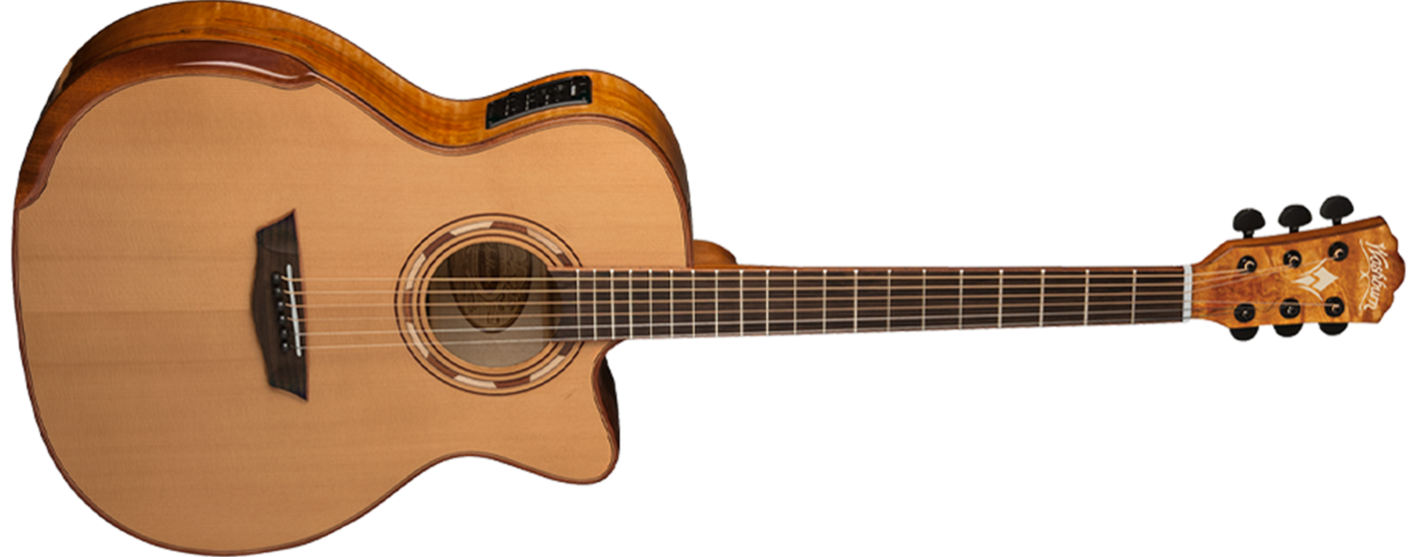 Washburn Comfort G66SCE Spalt Maple  6-String Acoustic Electric   Guitar 