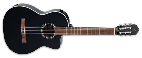 Takamine GC2CE  Black  6-String Classical Electric Guitar