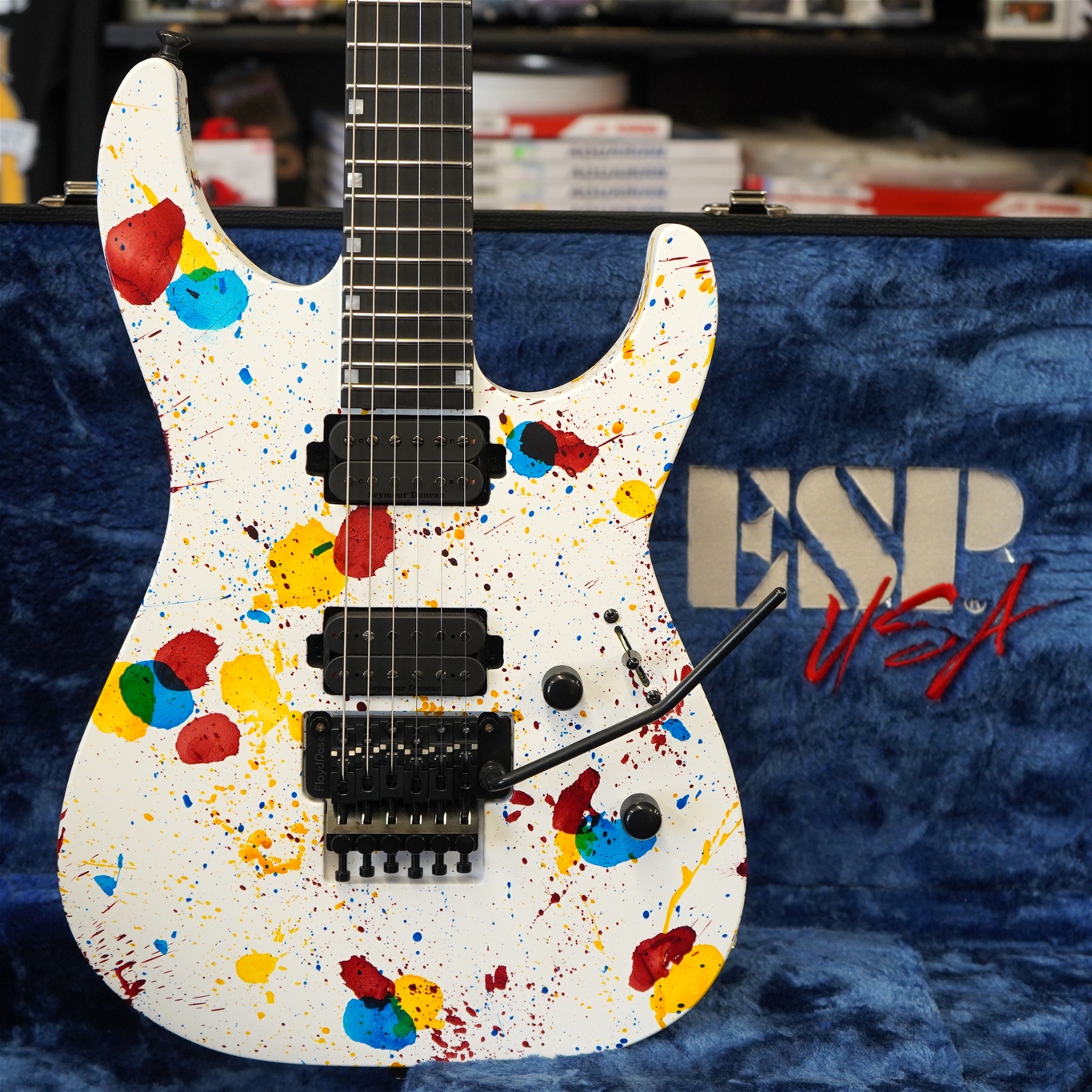 ESP USA M-II NTB FR Jawbreaker Satin    6-String Electric Guitar w/ Case 2026