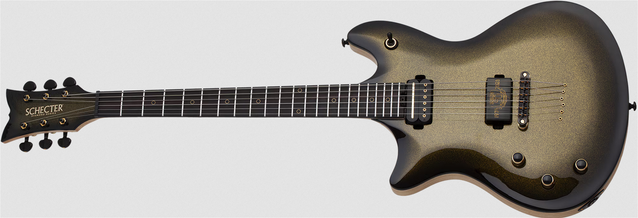 Schecter DIAMOND SERIES Tempest 50th Anniversary 50th Gold Burst Left Handed 6-String Electric Guitar 2026