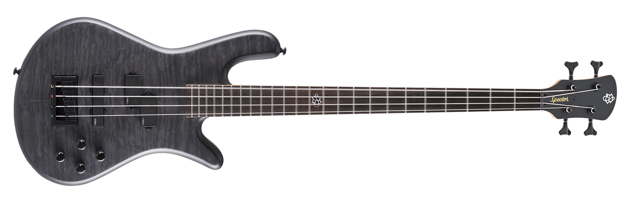 Spector NS Pulse-II Black Stain  Matte 4-String Electric Bass Guitar  