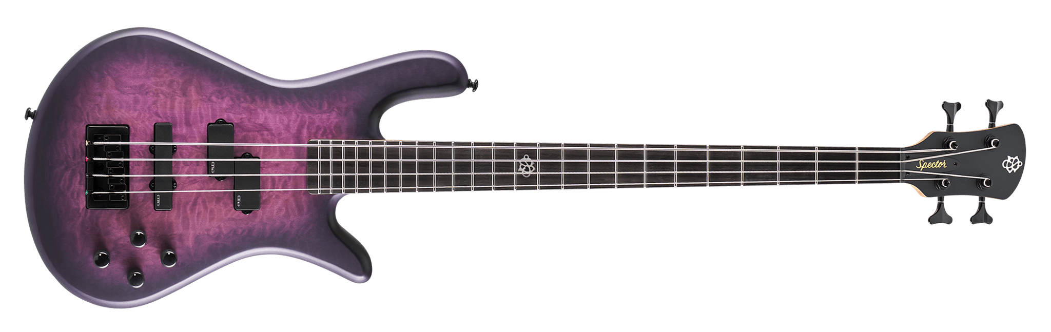 Spector NS Pulse-II Ultra Violet  Matte 4-String Electric Bass Guitar 
