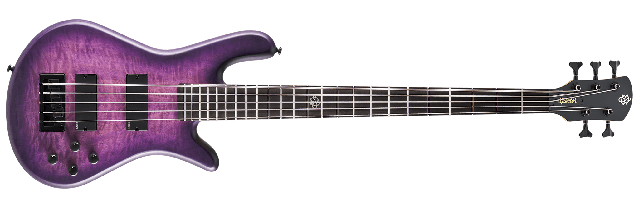 Spector NS Pulse-II Ultra Violet Matte 5-String Electric Bass Guitar  