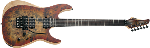 Schecter DIAMOND SERIES Reaper-6 FR  Satin Inferno Burst 6-String Electric Guitar  