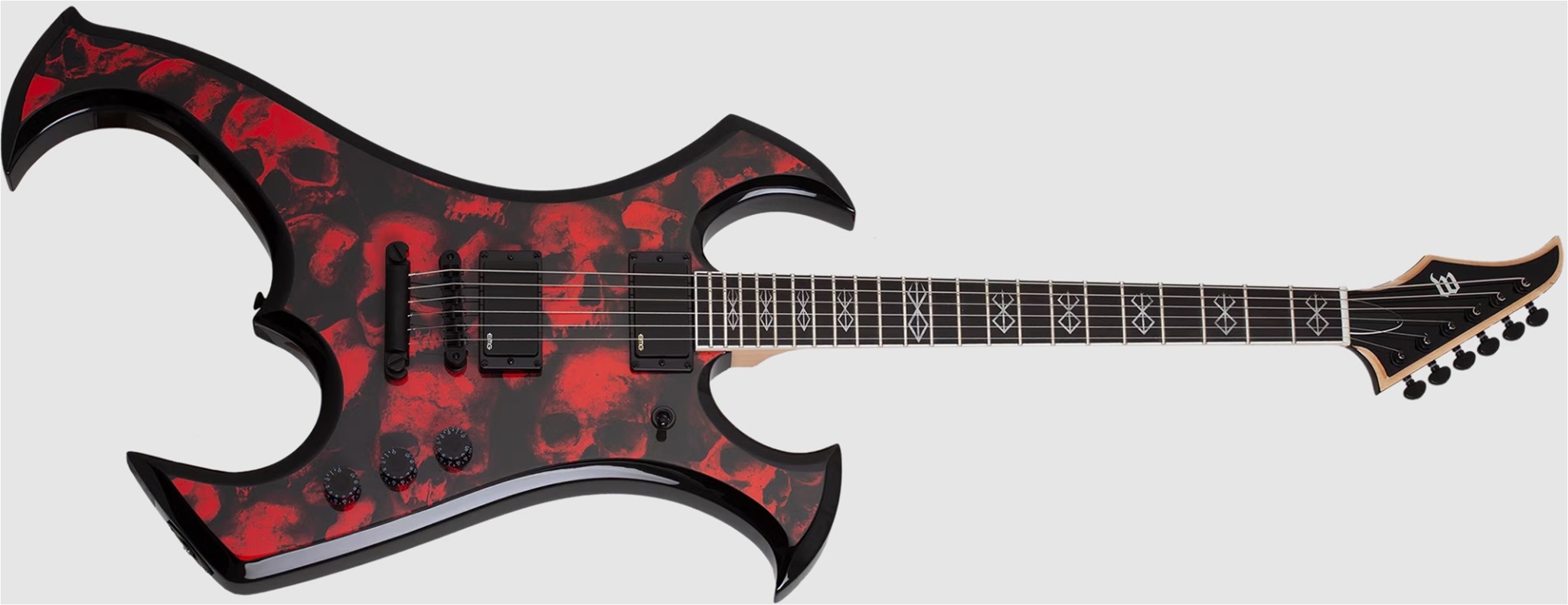 Wylde Audio Berzerker Blood Skull  6-String Electric Guitar 2025