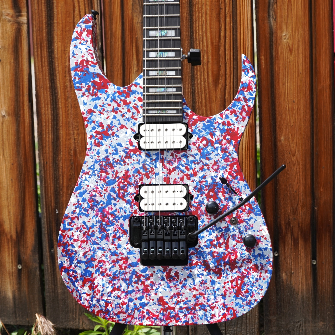 IBANEZ  RGR6A250 USA 250th Anniversary   - Red, White, and Blue 6-String Electric Guitar