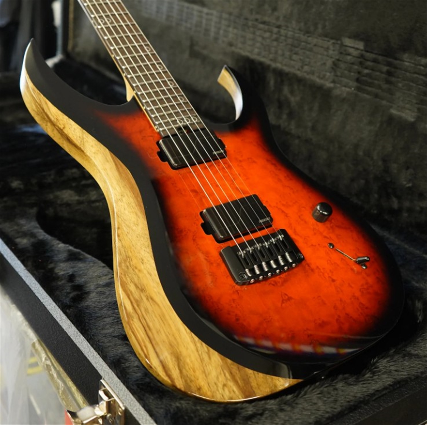 Schecter USA CUSTOM SHOP Sunset Extreme Exotic Prototype Bronze Burst  6-String Electric Guitar 2025