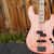 Spector USA Coda 4 DLX Trans Pink Stain Matte 4-String Bass Guitar