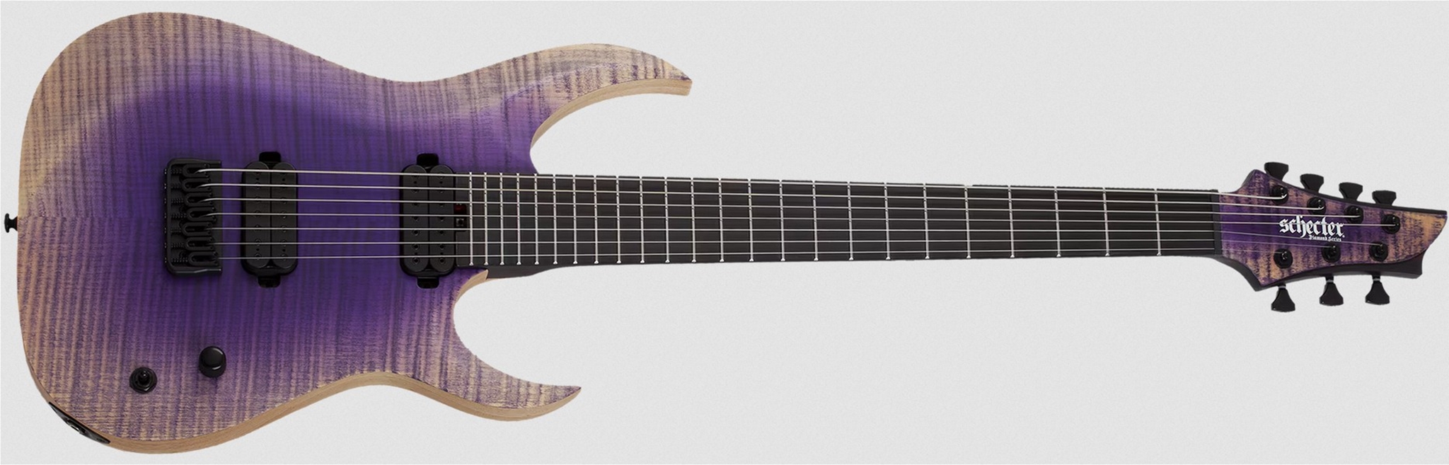 Schecter DIAMOND SERIES John Browne Tao-7 Ozone Burst 7-String Electric Guitar 2025