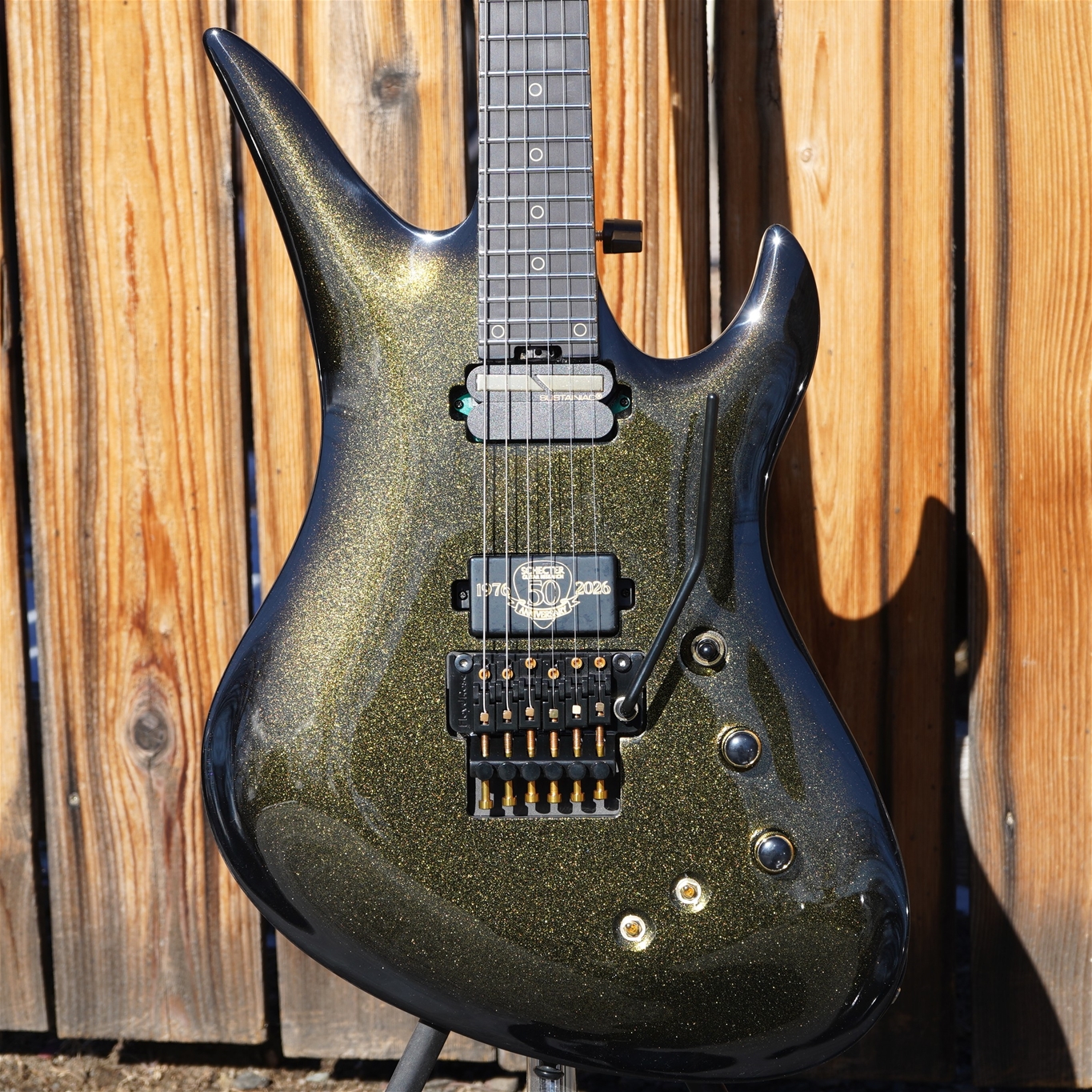 Schecter DIAMOND SERIES Avenger FR-S 50th Anniversary 50th Gold Burst 6-String Electric Guitar 2026