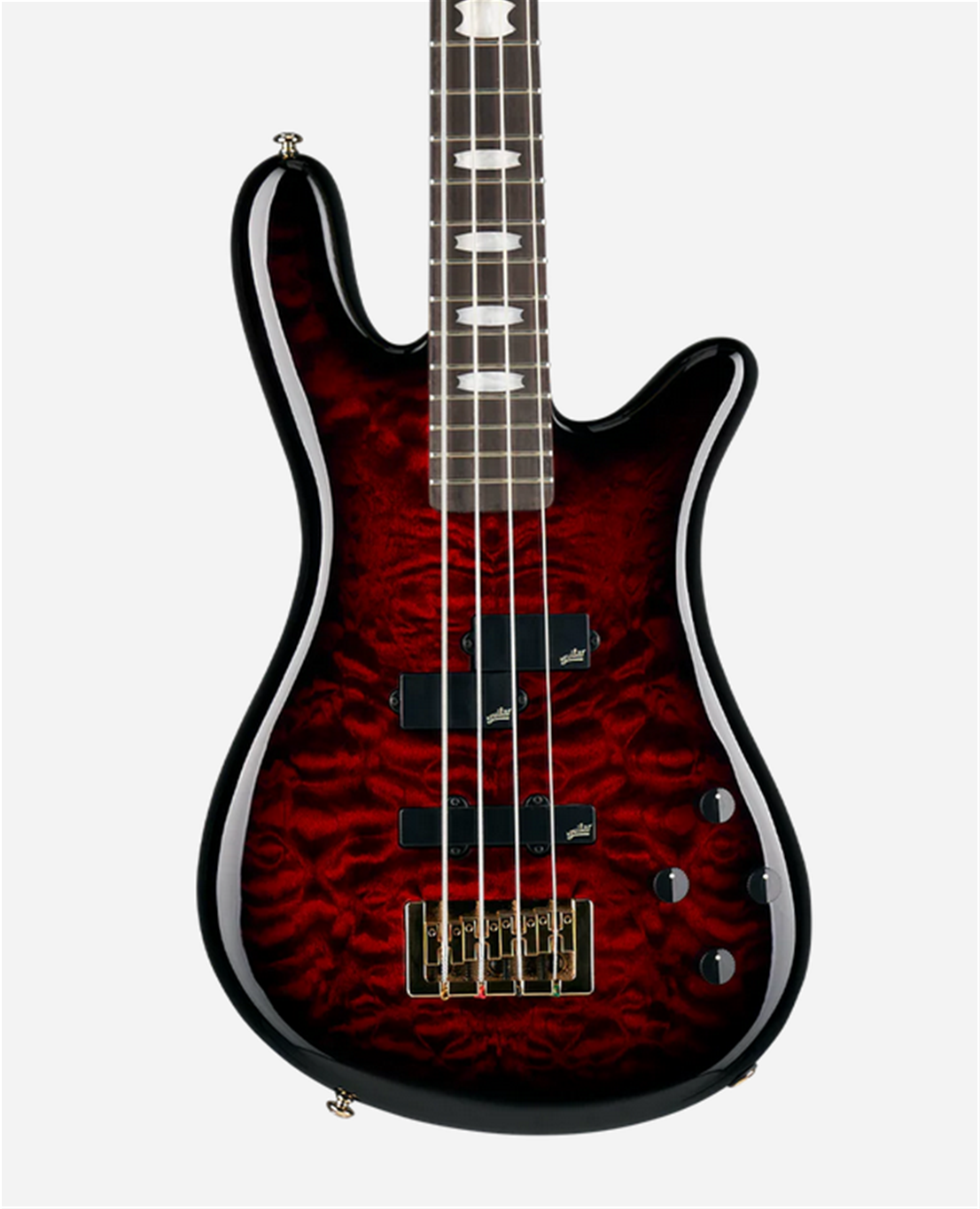 Spector NS 2  Icon Bolt-on Black Cherry Gloss 4 -String Electric Bass Guitar