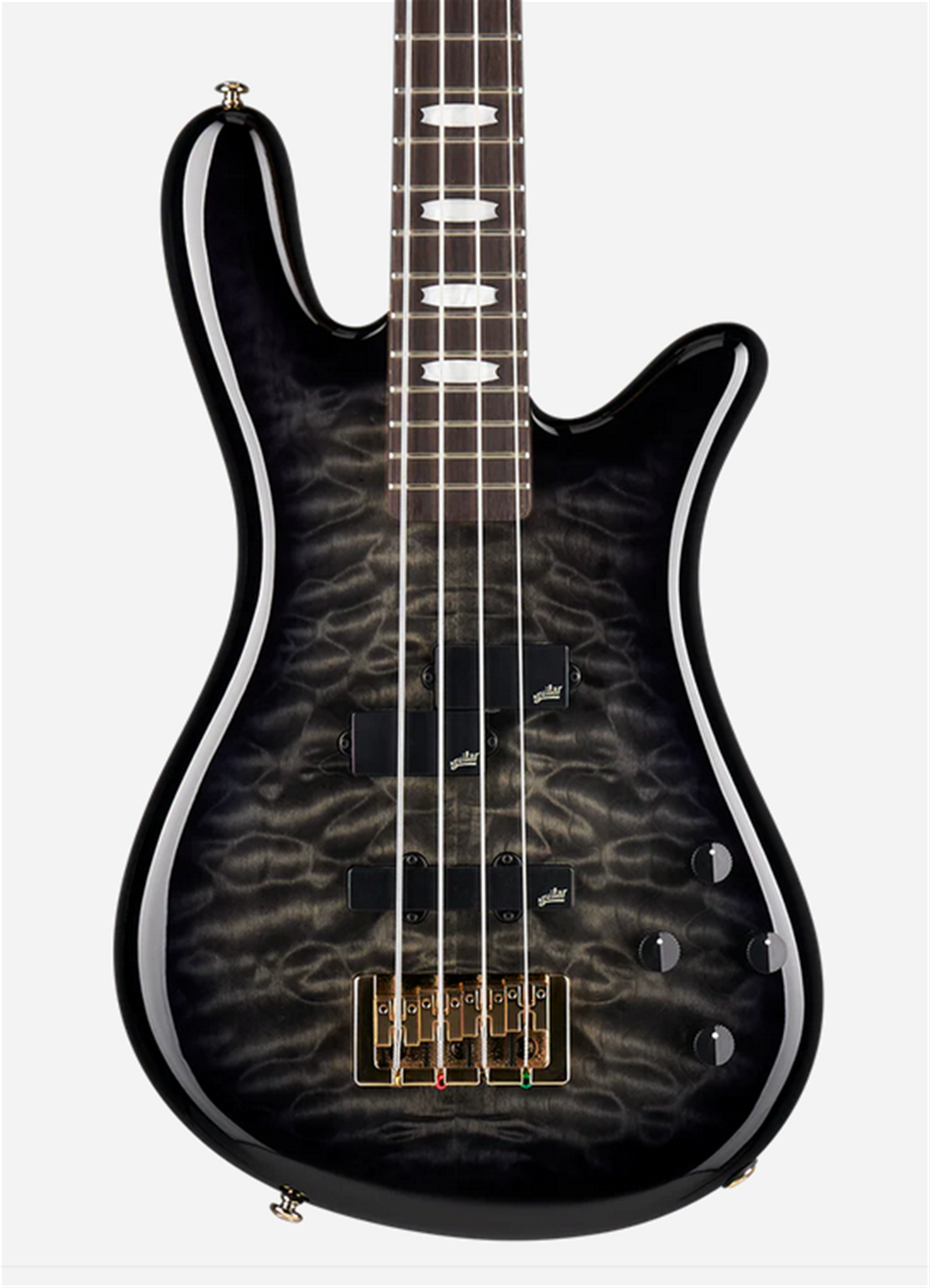Spector NS 2 Icon Bolt-on Black Stain Gloss 4 -String Electric Bass Guitar