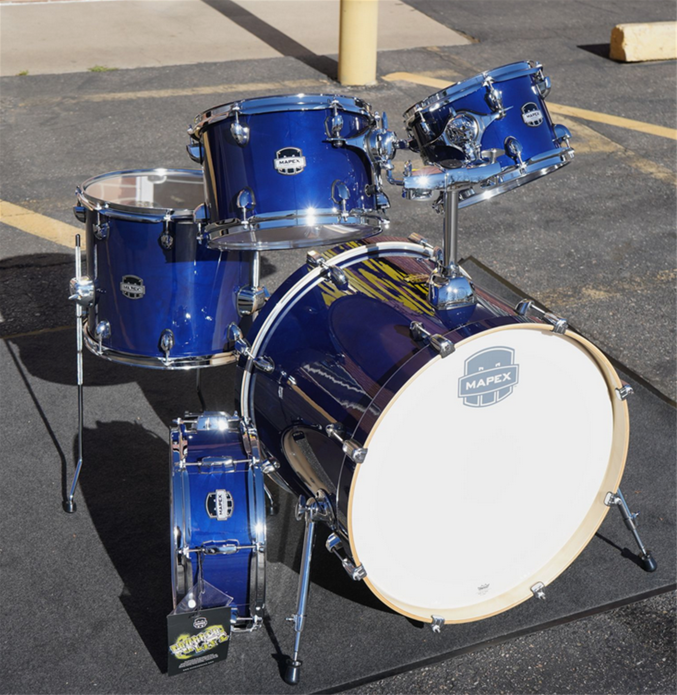 Mapex Mars Series 5pc Maple Shell Pack - Midnight Blue Lacquer