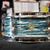 Vintage 1960s Ludwig USA Pioneer 5.5x14" Maple/Mahogany Snare Drum w/ Keystone Badge - Bowling Ball Blue Oyster Pearl