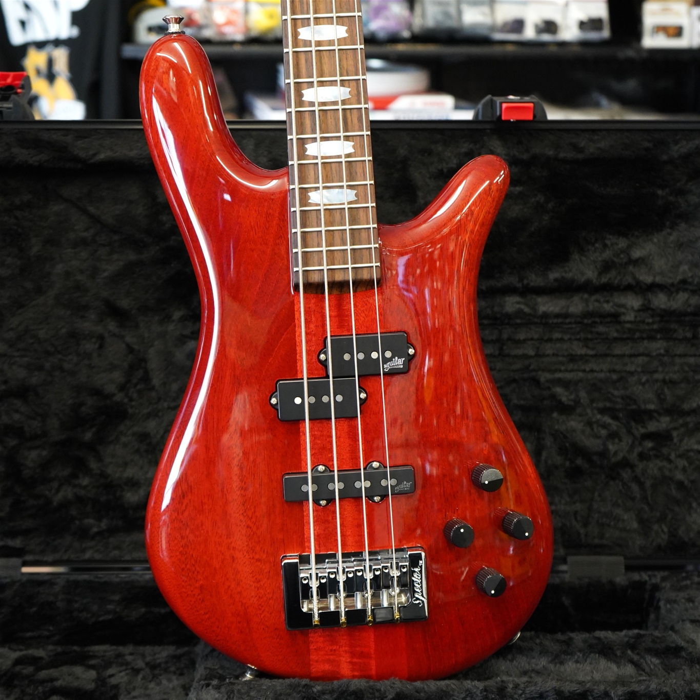 Spector USA NS-2 Mahogany Cherry Finish 4-String Electric Bass Guitar 2025