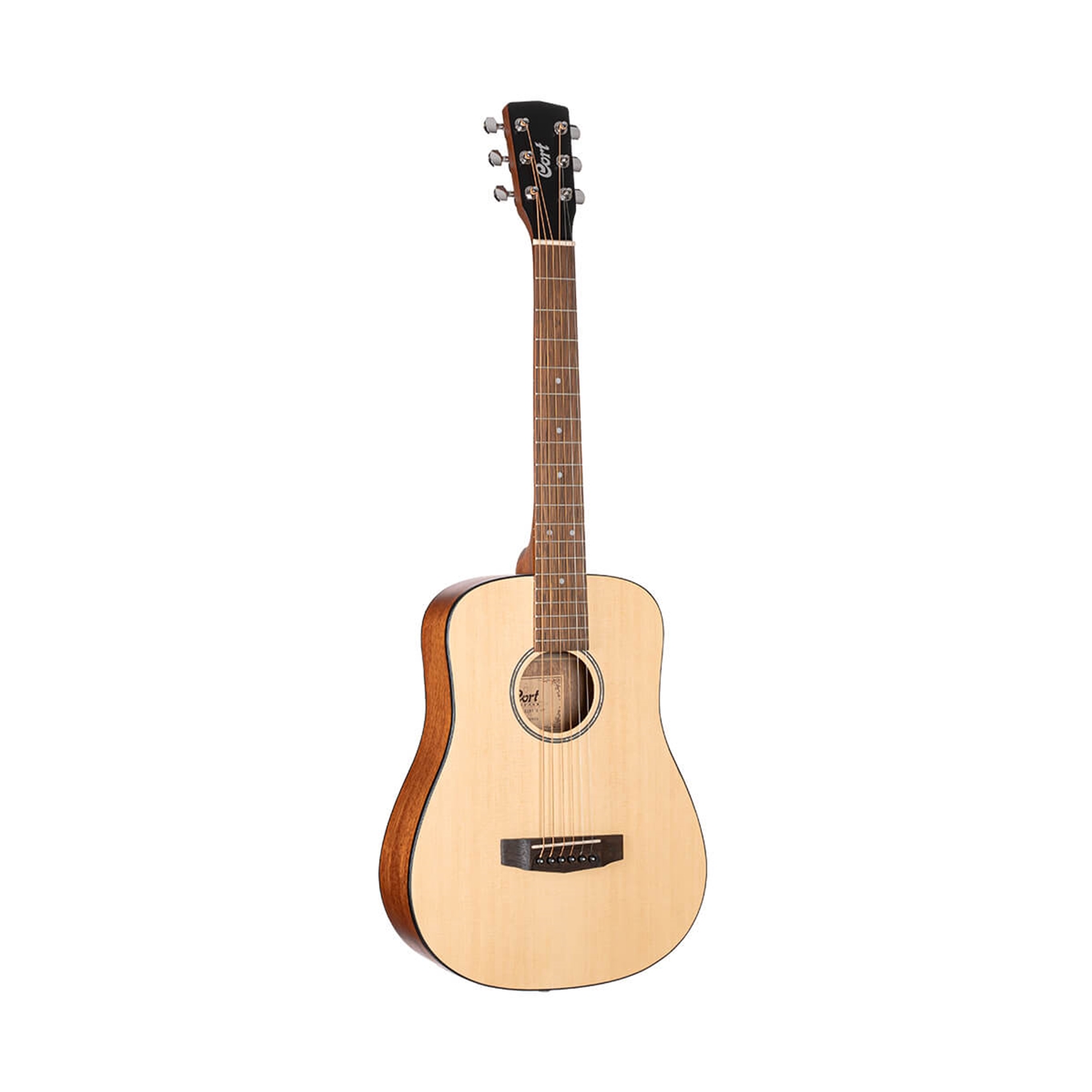 CORT AD Mini   3/4 Size (22.8"  Short Scale)   6-String Acoustic Guitar  w/ Gig Bag