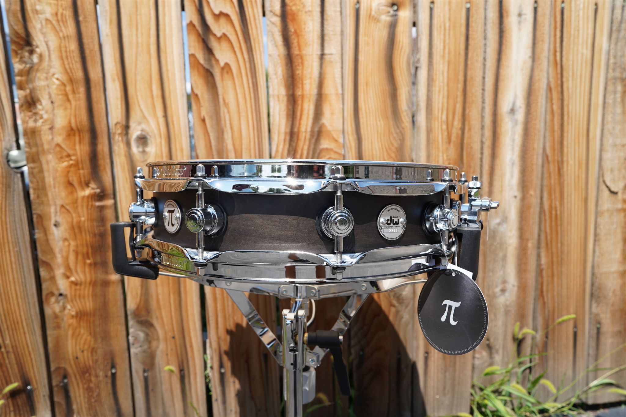 DW USA Collectors Pi 3.1 x 14" Pure Maple Ebony Snare Drum