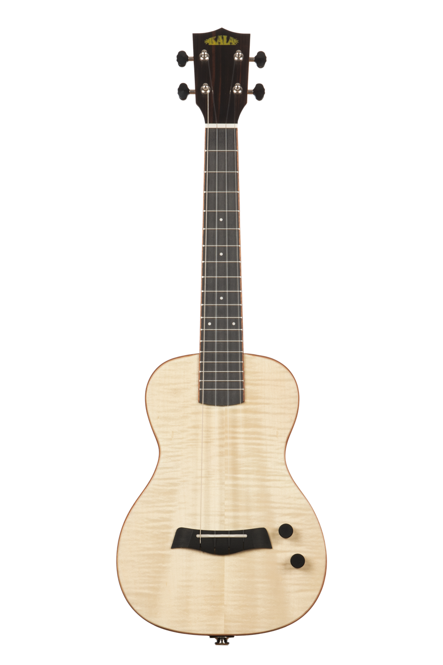 KALA Solid Body Electric Flame Maple Tenor Ukulele  