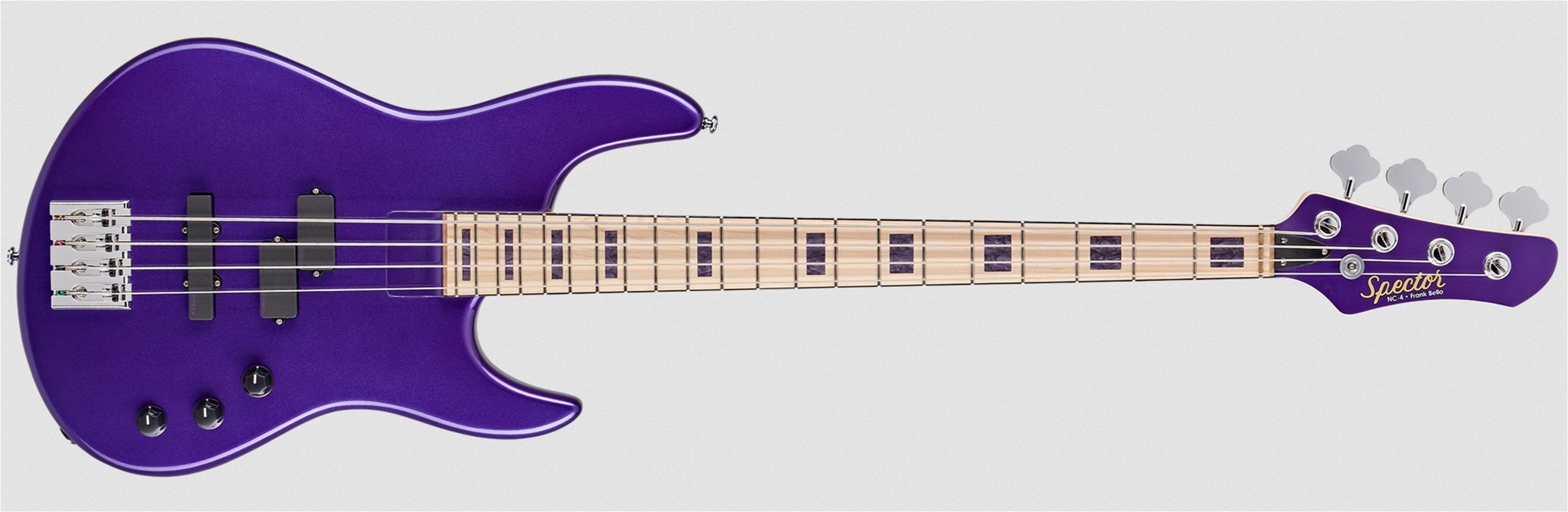 Spector Artist NC-4 Frank Bello Tina Rose finish 4-String Electric Bass Guitar 2025