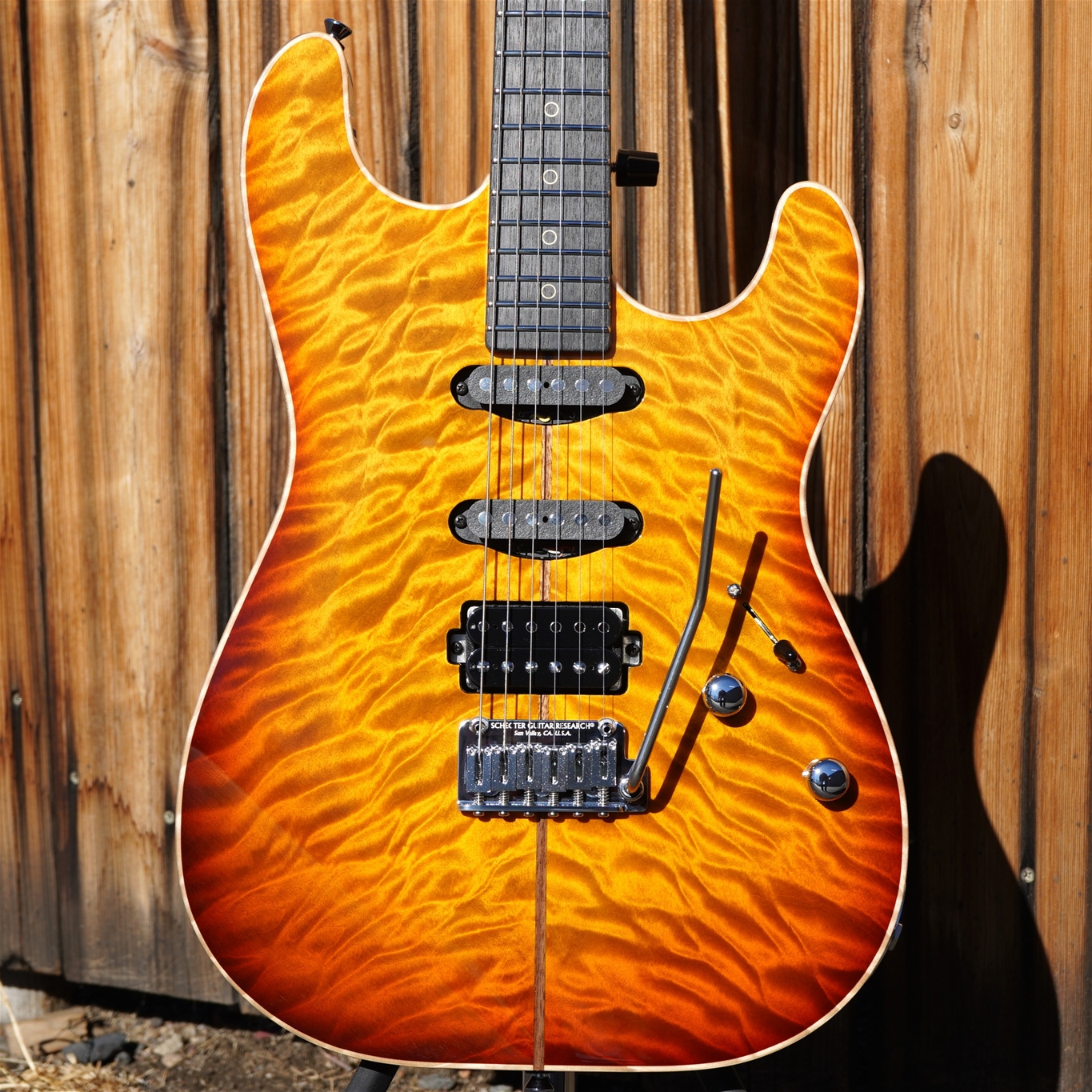 Schecter USA CUSTOM SHOP CET 50th Anniversary PROTOTYPE Honey Sunburst  6-String Electric Guitar