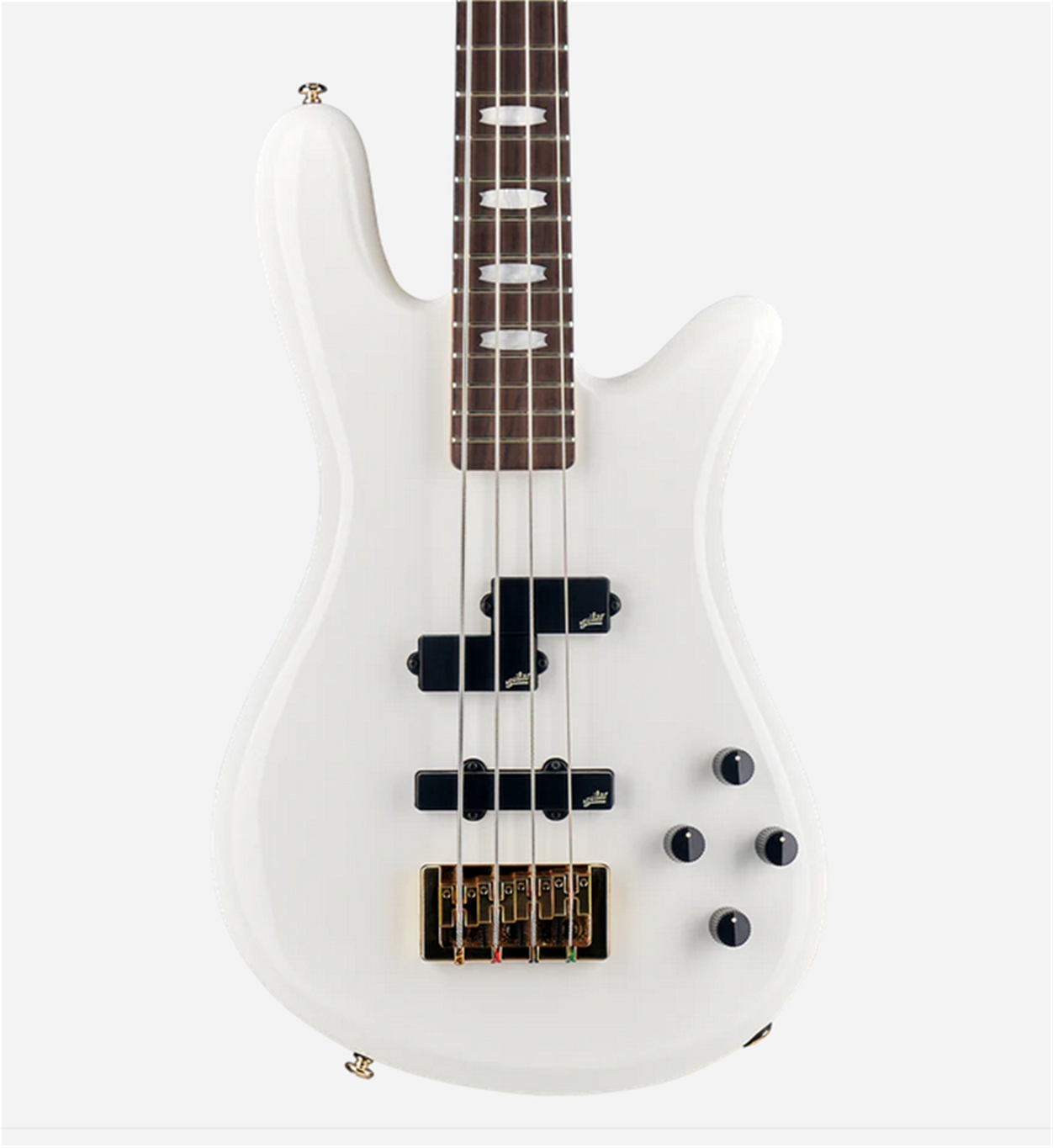 Spector NS 2 Icon Bolt-on White  Gloss 4-String Electric Bass Guitar