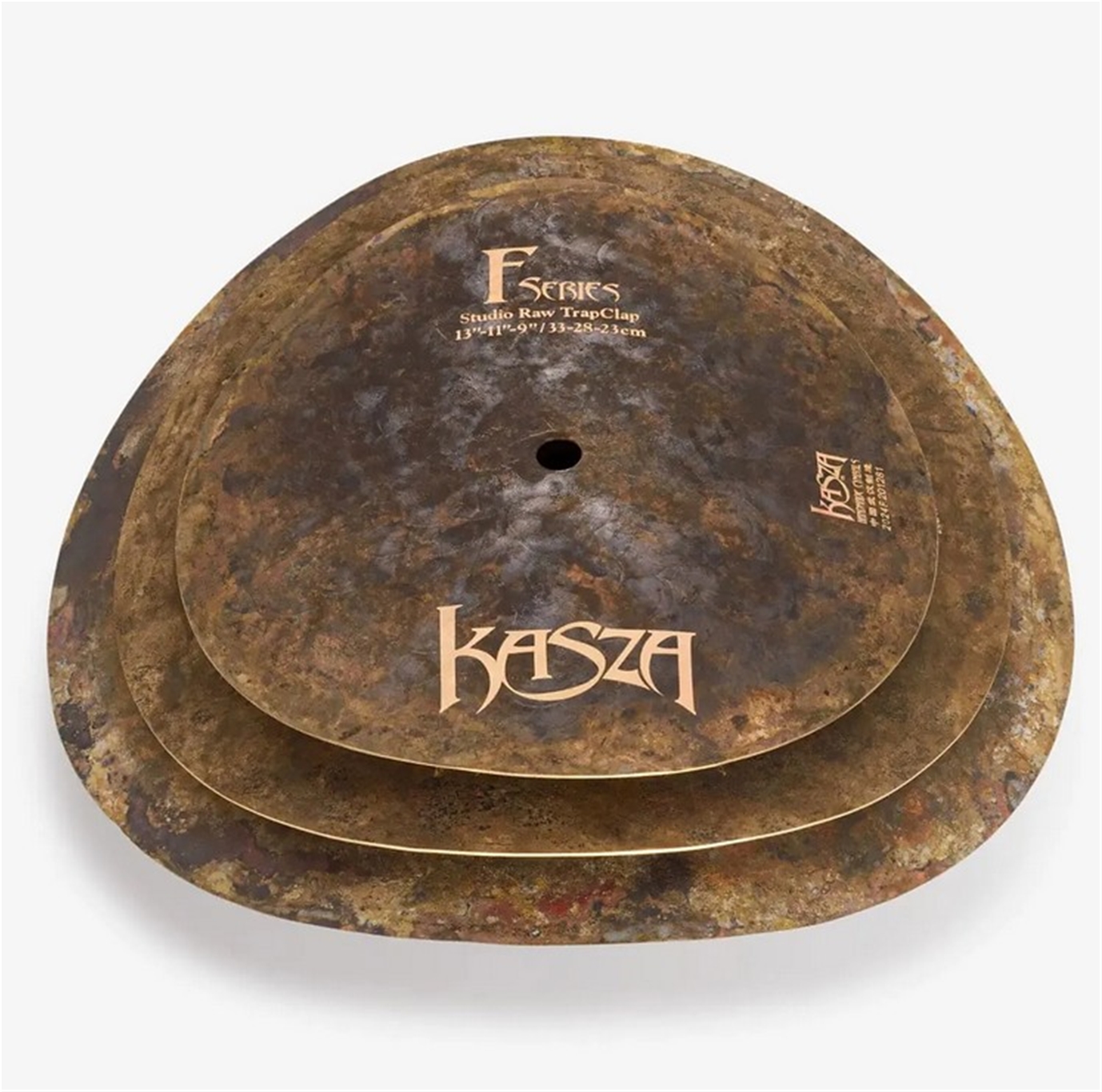 Kasza TrapClap 3pc Cymbal Stack (Clap Stack)