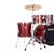 Ludwig Accent Fuse - LC19014 - Red Sparkle - 5pc Complete Drum Set with 20" Bass Drum