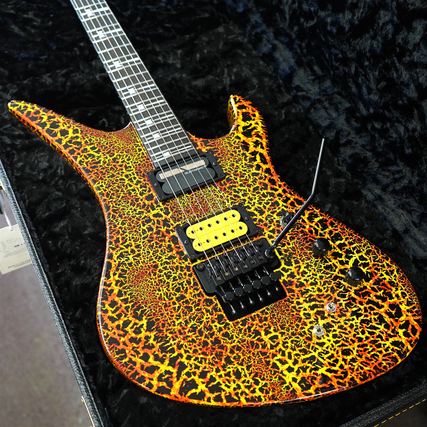 Schecter USA CUSTOM SHOP Avenger FR/S Molten Crackle 6-String Electric Guitar 2025