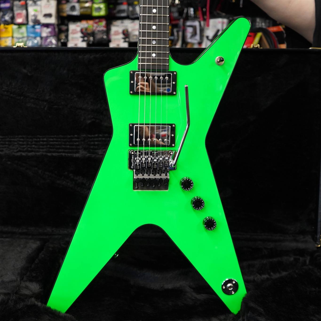 Dean USA ML w/Floyd Nuclear Green  6-String Electric Guitar 2025