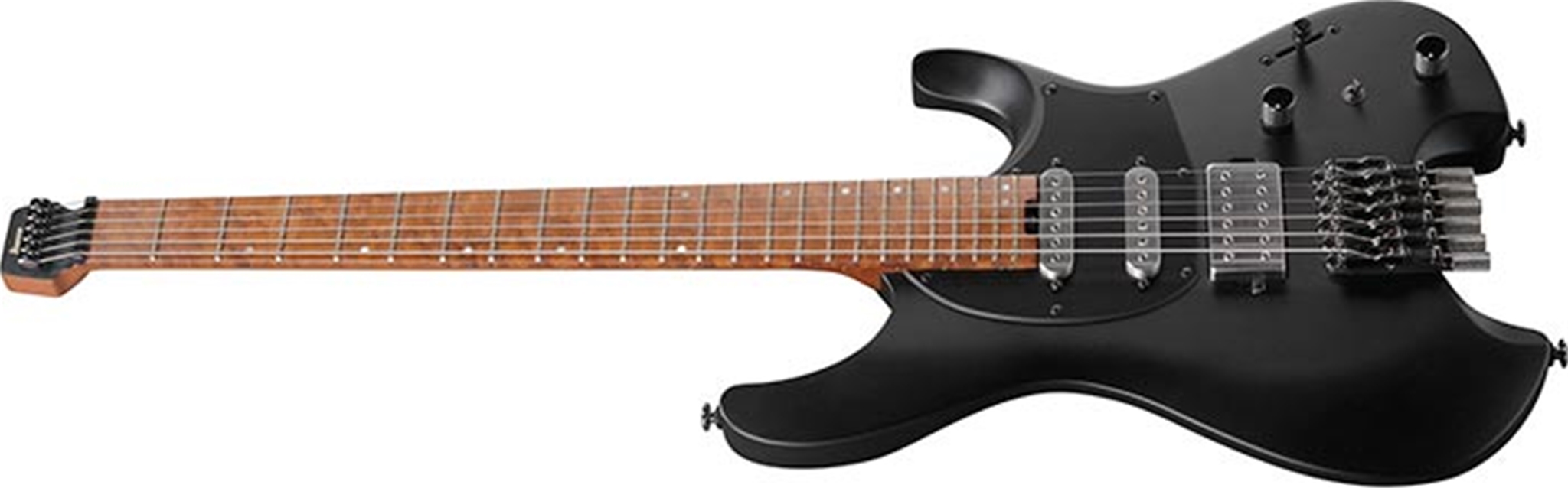 IBANEZ Q54BKF  Black Flat Headless 6-String Electric Guitar