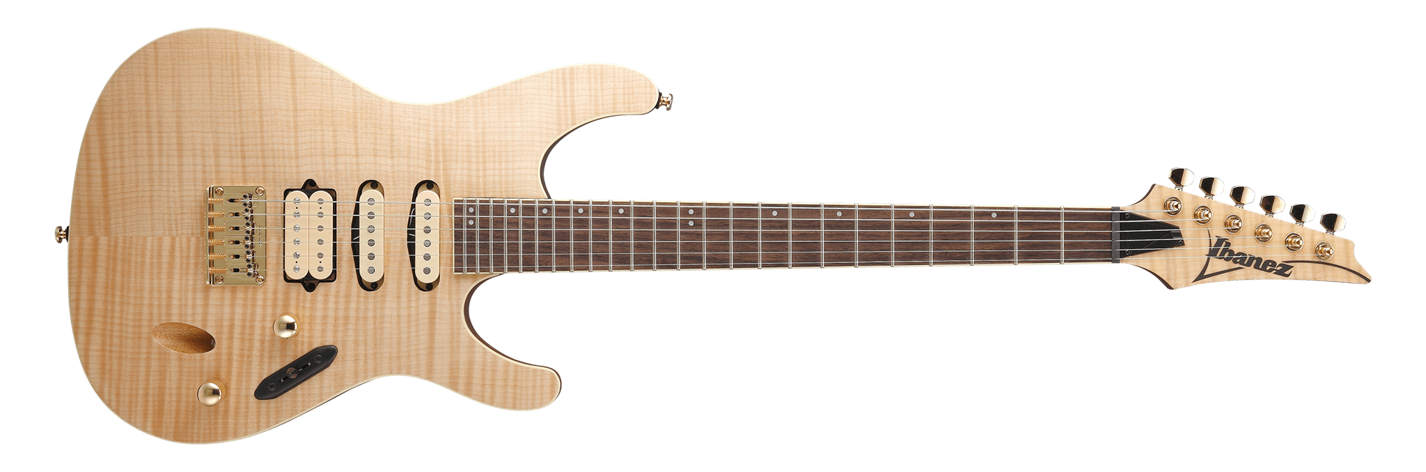 IBANEZ SEW761FM NTF  Natural Flat 6-String Electric Guitar