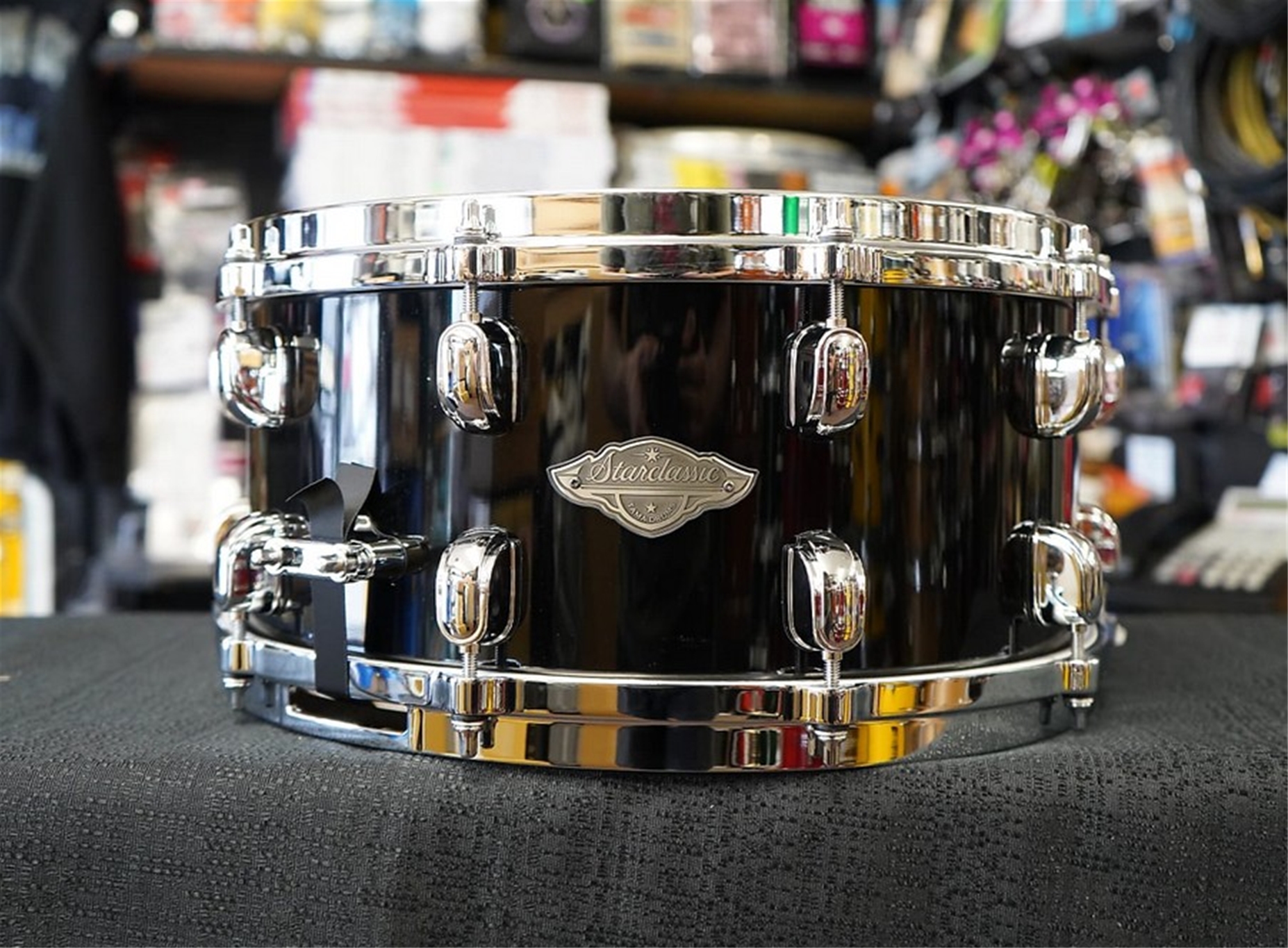 Tama Starclassic Performer 6.5x14" Maple/Birch Snare Drum - Piano Black | MBSS65-PBK