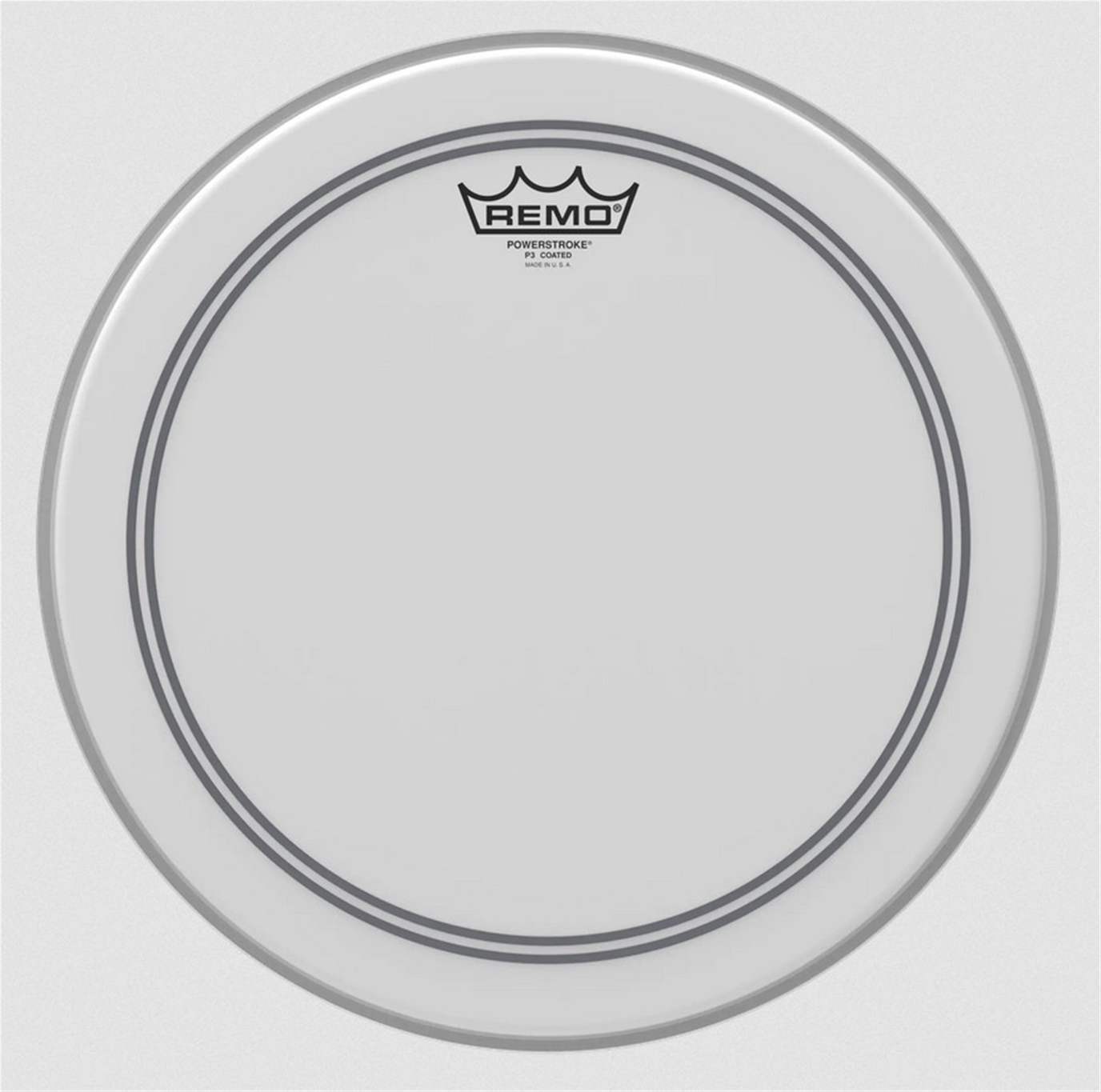 Remo Powerstroke P3 Coated 14" Drumhead - Top Clear Dot | P3-0114-BP