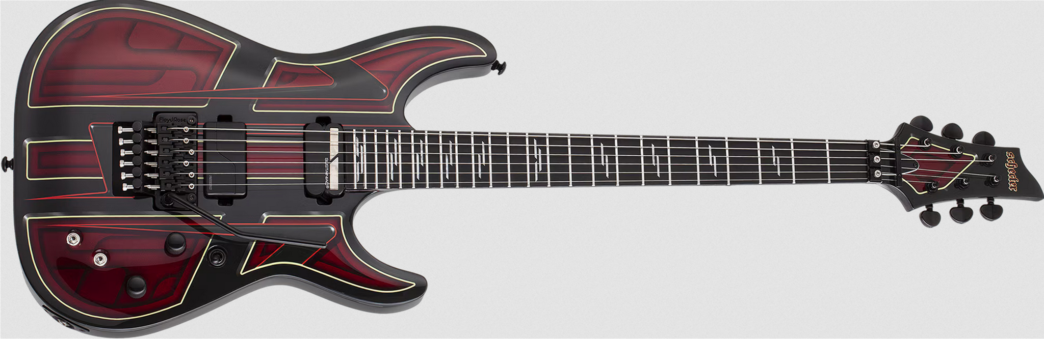 Schecter DIAMOND SERIES C-1FR-S Przym VESPID Metallic Red    6-String Electric Guitar 2025