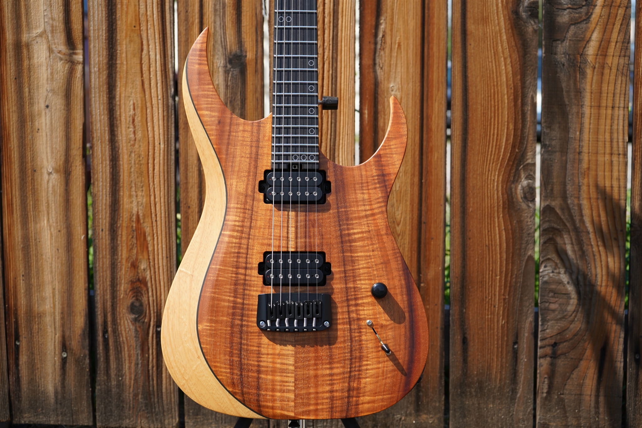 Schecter USA CUSTOM SHOP Sunset Extreme-6 Exotic Koa  - Vintage Tint Natural Satin  6-String Electric Guitar 2025