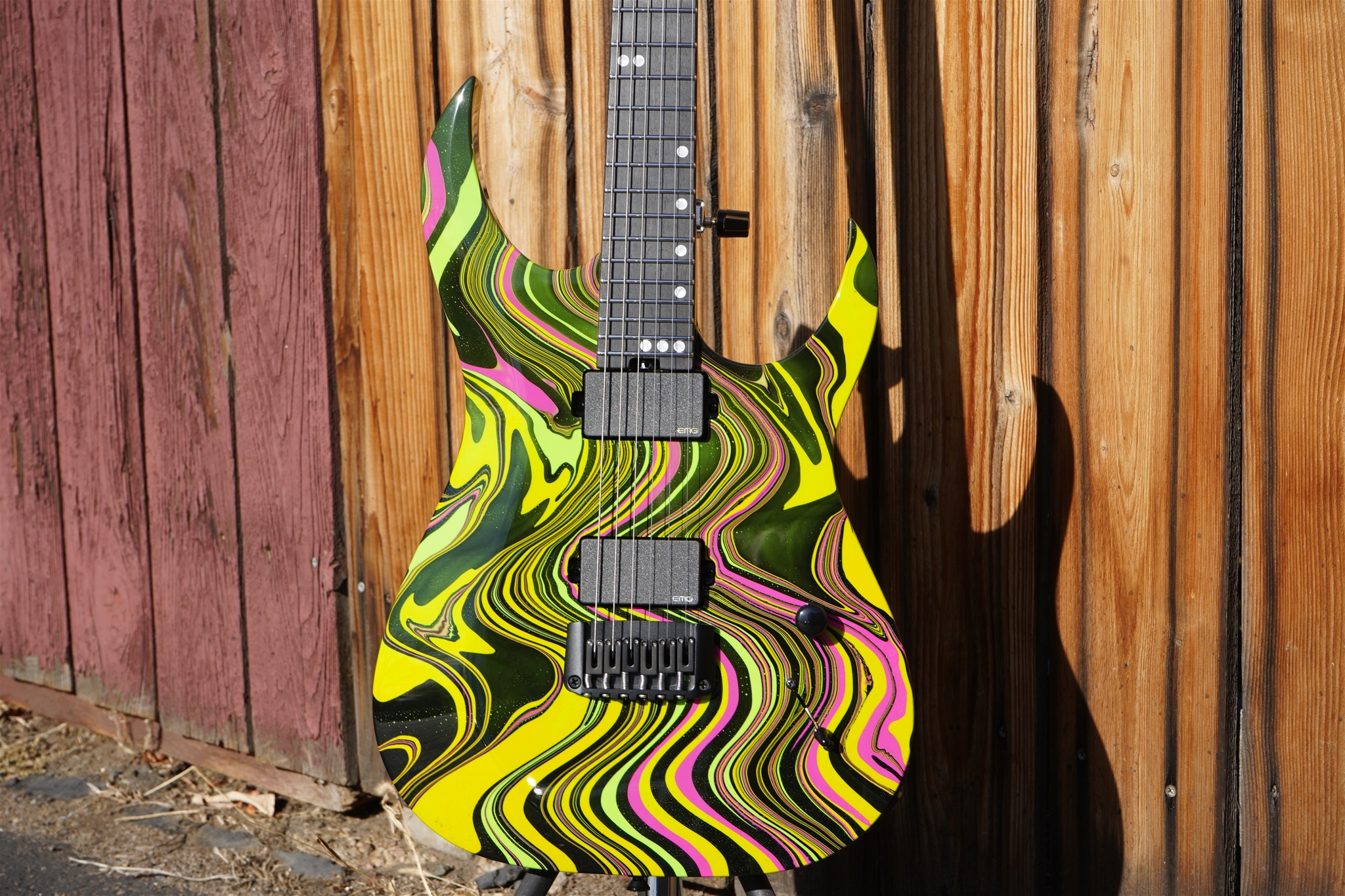 Schecter USA CUSTOM SHOP Sunset Extreme-6 Multi Color Swirl  6-String Electric Guitar 2026
