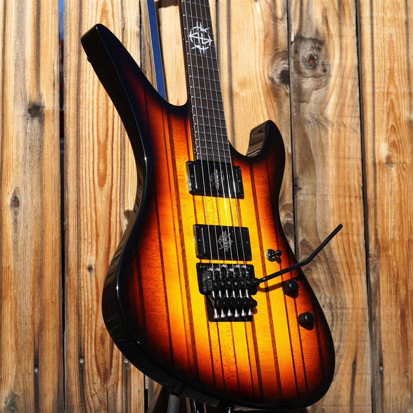 Schecter USA CUSTOM SHOP Synyster Gates FR Vintage Sunburst w/Pinstripes 6-String Electric Guitar