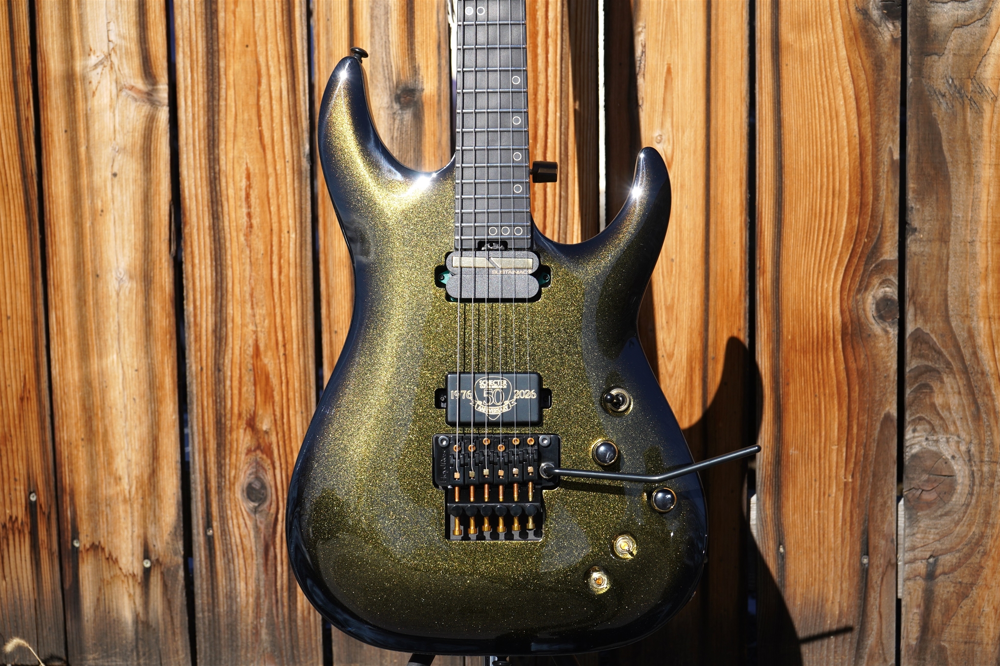 	Schecter DIAMOND SERIES C-1FR/S 50th Anniversary 50th Gold Burst 6-String Electric Guitar 2026