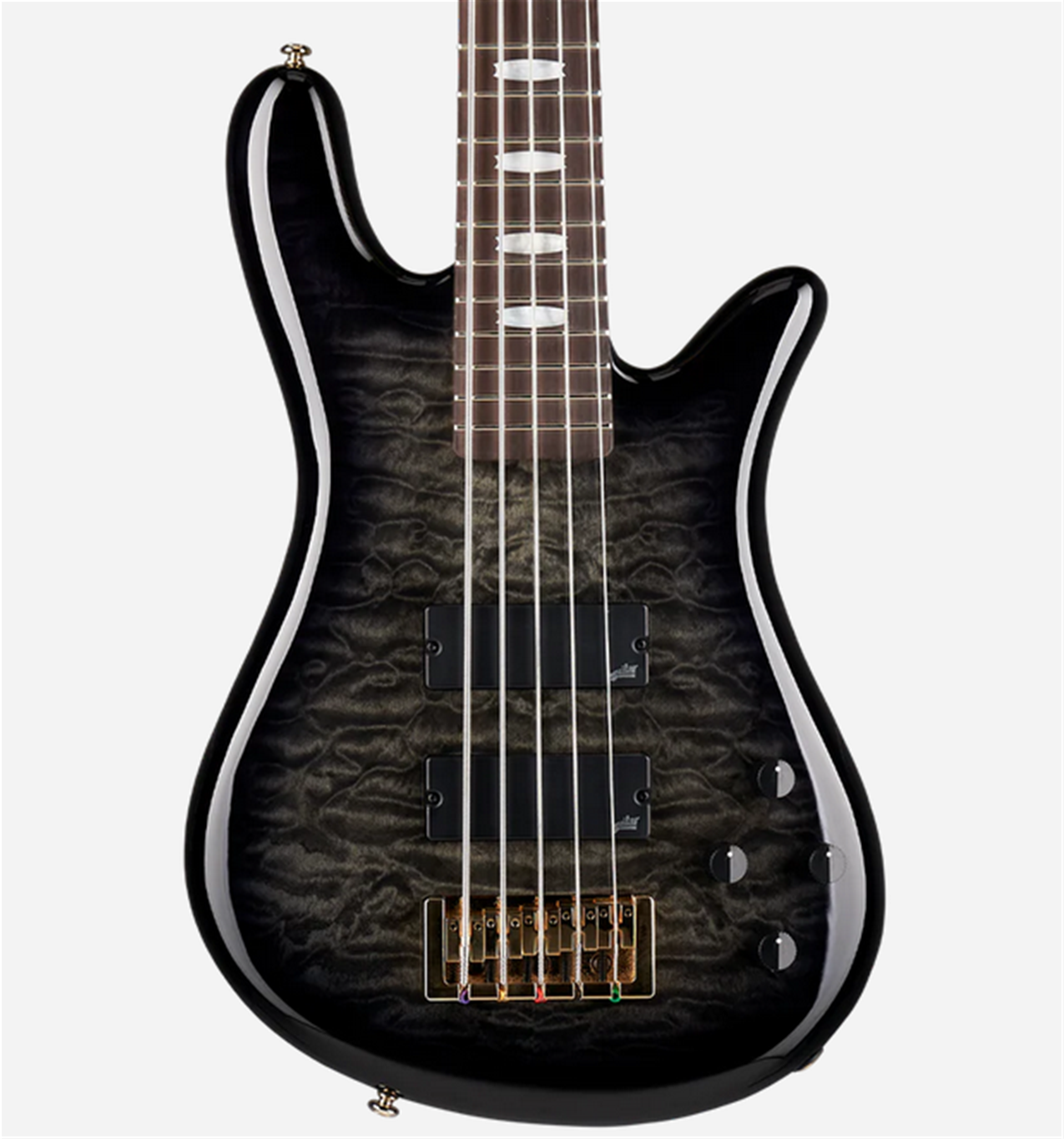 Spector NS 5 Icon Bolt-on Black Stain Gloss 5 -String Electric Bass Guitar