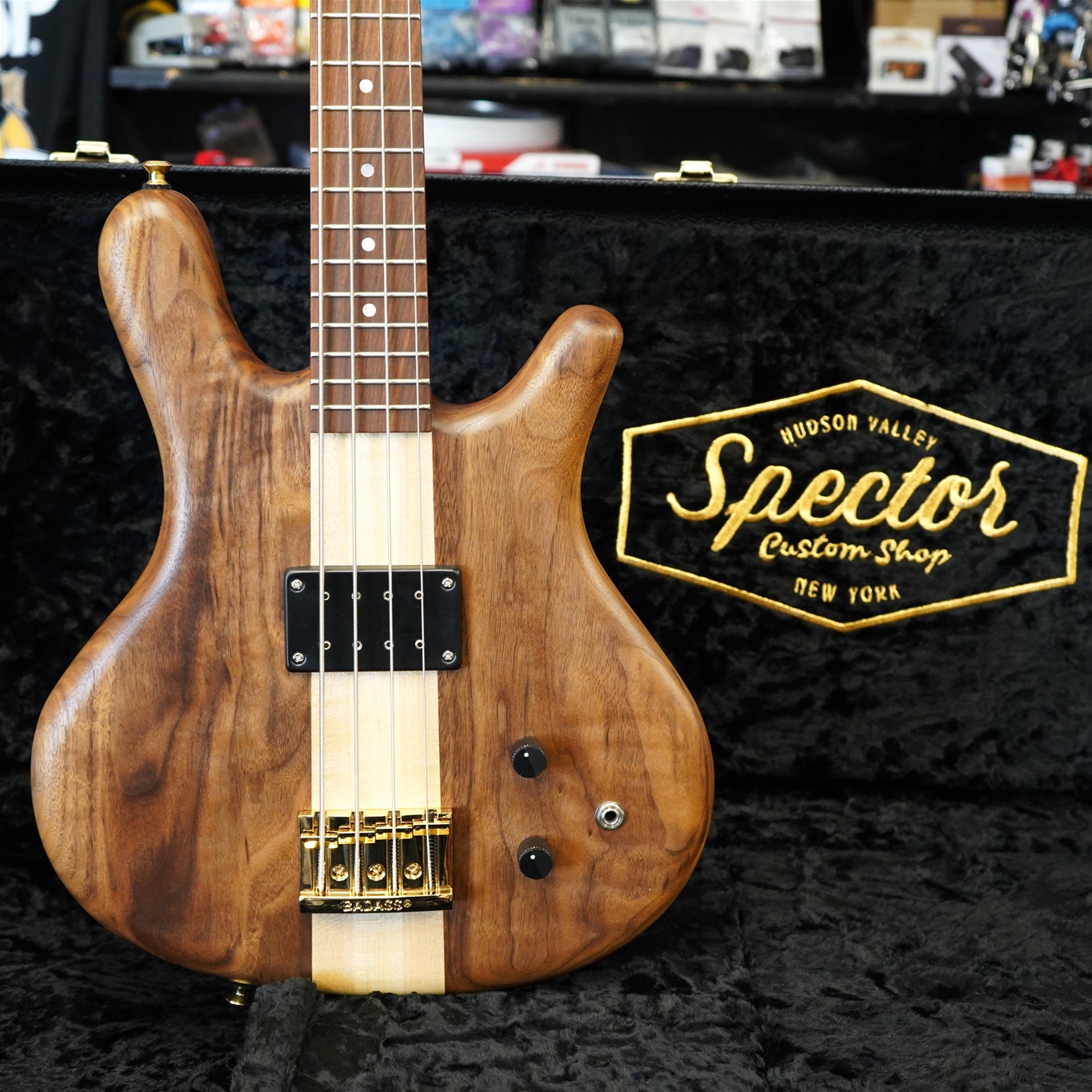 Spector USA SB-1 Walnut 39/50 Made 4-String Electric Bass Guitar 2026