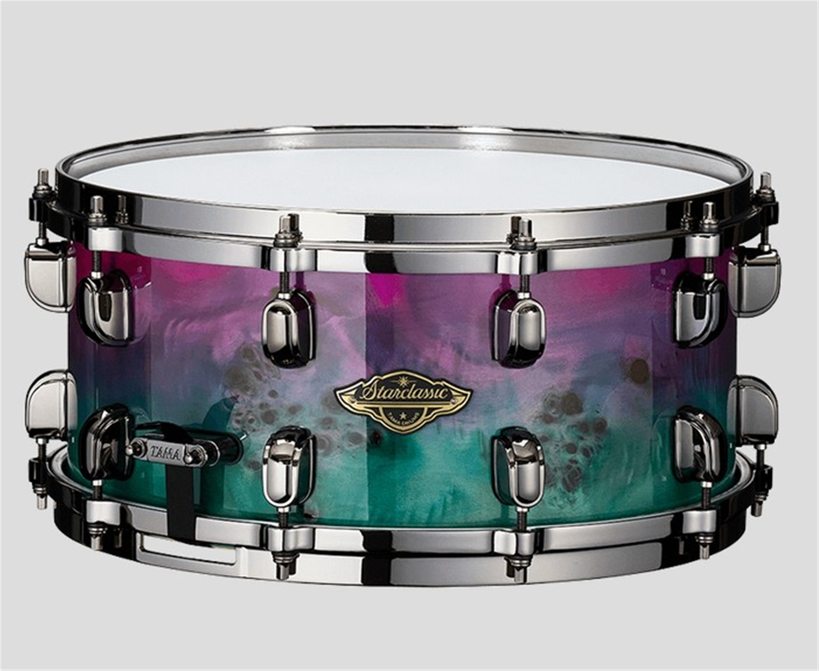 Tama Starclassic WBSS65BNMC-NMF Walnut/Birch 6.5x14"  Snare Drum - Nebula Mappa Burl