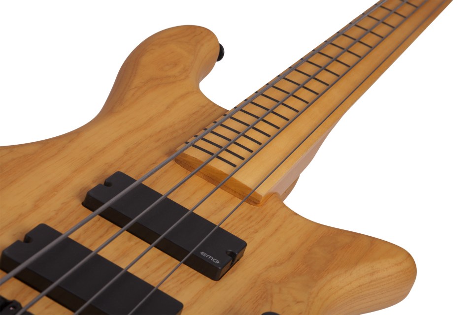 Schecter DIAMOND SERIES Stiletto Session-4 Fretless 4-String Electric