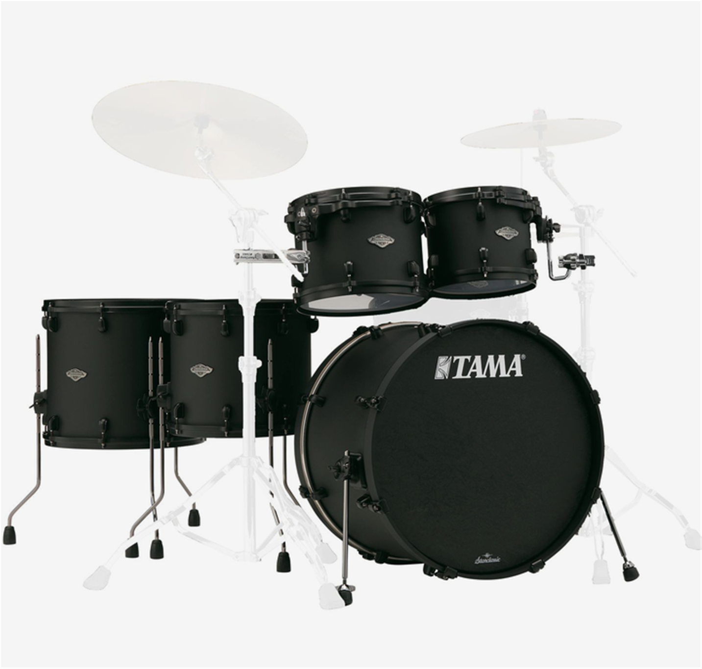 Tama STARCLASSIC PERFORMER 5pc Birch/Maple Shell Pack - LIMITED EDITION BLACKED OUT BLACK