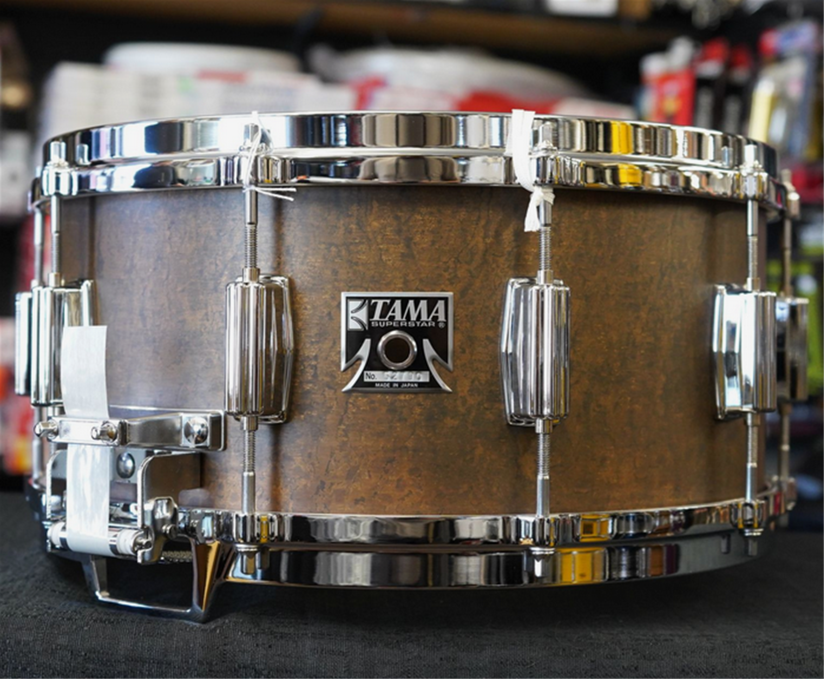 Tama Mastercraft BB-156 | 6.5x14" Bell Brass Snare Drum w/ Die Cast Hoops & 3mm Shell