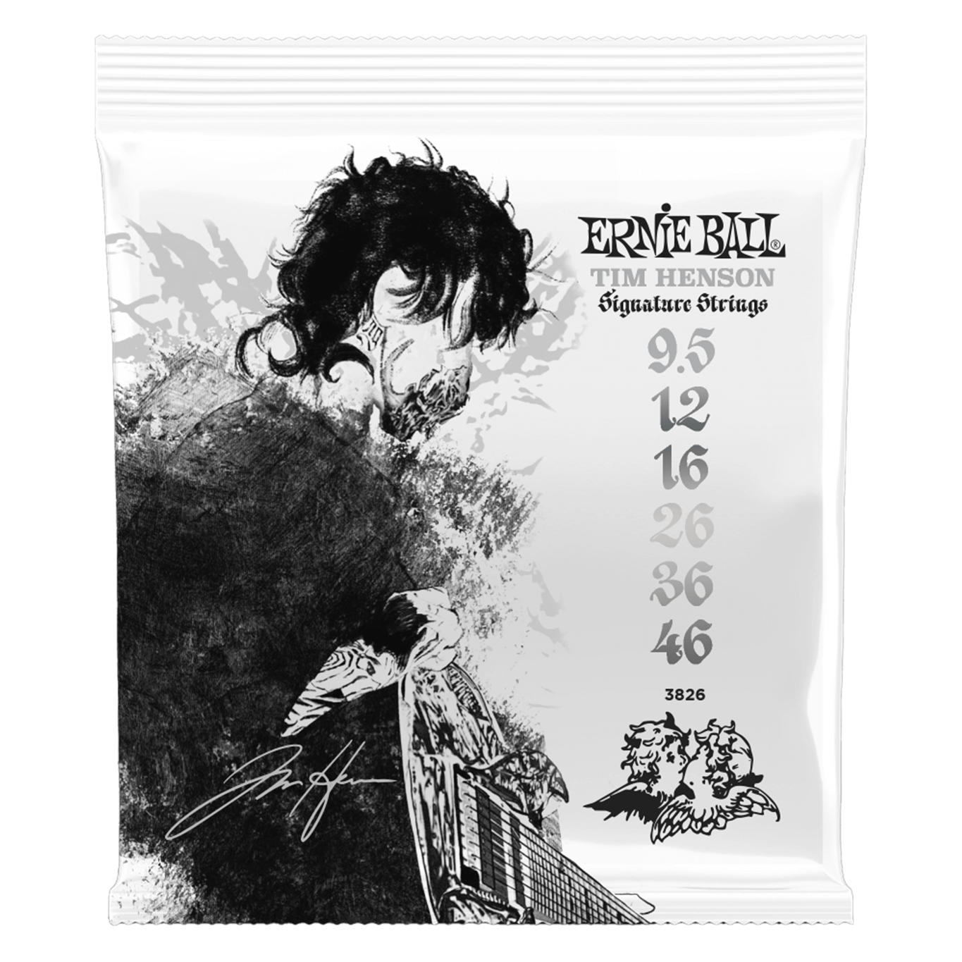 Ernie Ball Tim Henson Signature Electric Guitar Strings 9.5-46 Gauge